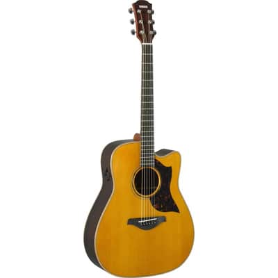 Yamaha A3R-VN Dreadnought with Electronics - Vintage Natural image 2