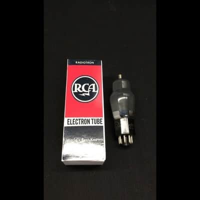 NICE RCA 6F8G (6SN7 Sub*) Smoked Glass D Getter Vintage VACUUM TUBES E.9483 image 1