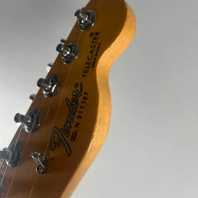 Fender American Standard Telecaster with Rosewood Fretboard 1991 Brown Sunburst image 7