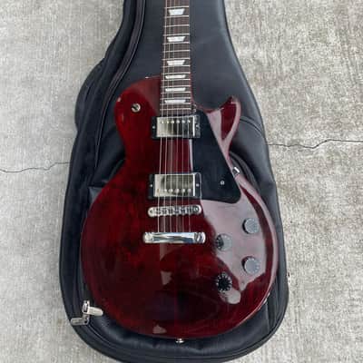 Gibson Les Paul Studio without Fretboard Binding 2019 - 2024 - Wine Red image 2