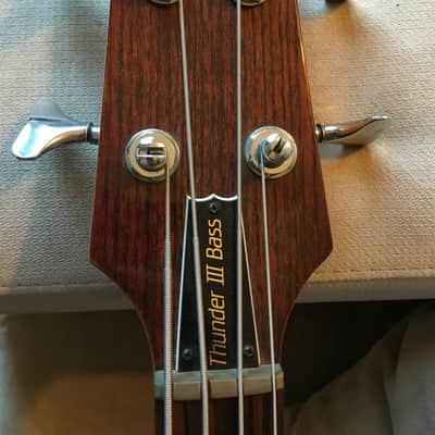 Westone Thunder III 1983 Bass Guitar Matsumoku Japan w/OHSC -- image 5