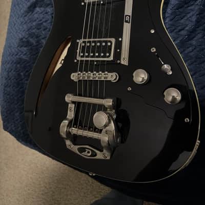 Duesenberg Caribou 6-String Chambered Electric Guitar 2010s - Black image 1
