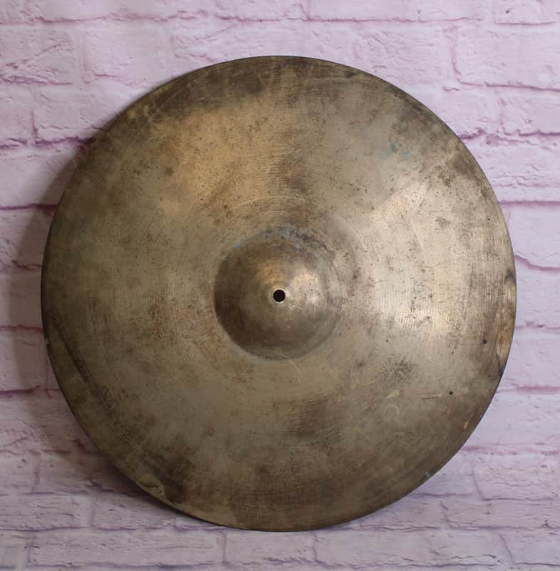 Vintage 1950's Paiste SUPER 20"  Ride Cymbal 1722g  🔊 Sound Clip image 1