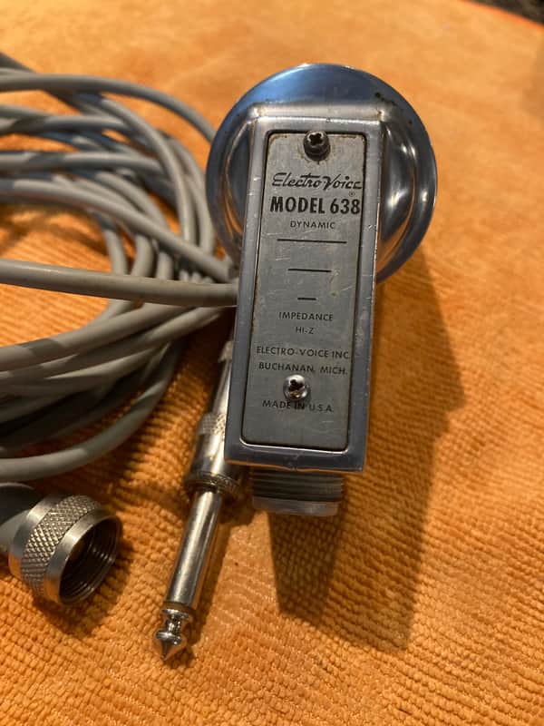 Vintage Electro-Voice 638 Microphone Made in USA image 1