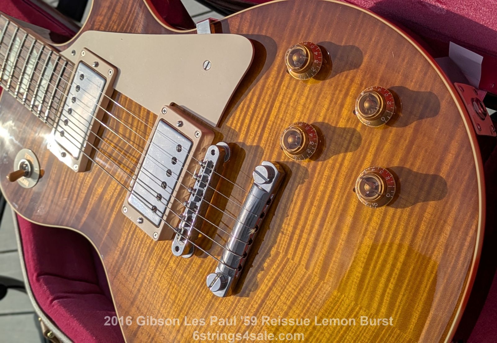2016 Gibson '59 Les Paul Historic Reissue - Dirty Lemon Burst