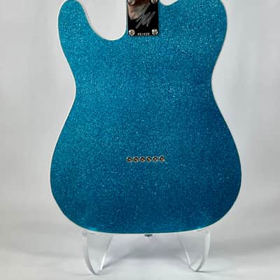 Mario Guitars 2021 Baritone T-Style Blue Metallic finish NEW (Authorized Dealer) image 5