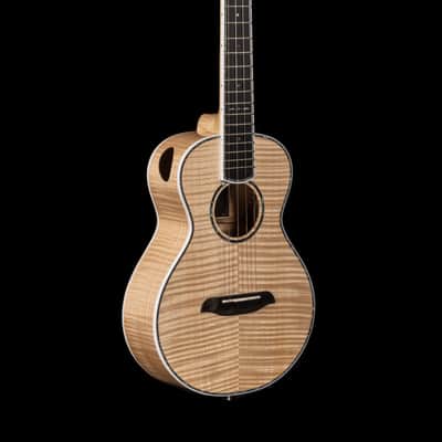 ola mestre soild curly maple tenor ukulele image 2