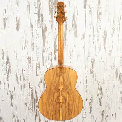Bourgeois 2013 Luthier's Choice Small Jumbo "Face" Guitar - Bear Claw Spruce Top / Red Gum Eucalyptus Back and Sides image 8