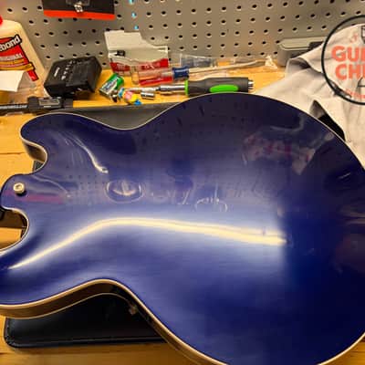 2023 Gibson Custom Shop ’59 ES-335 VOS Candy Apple Blue Bigsby OHSC COA image 19