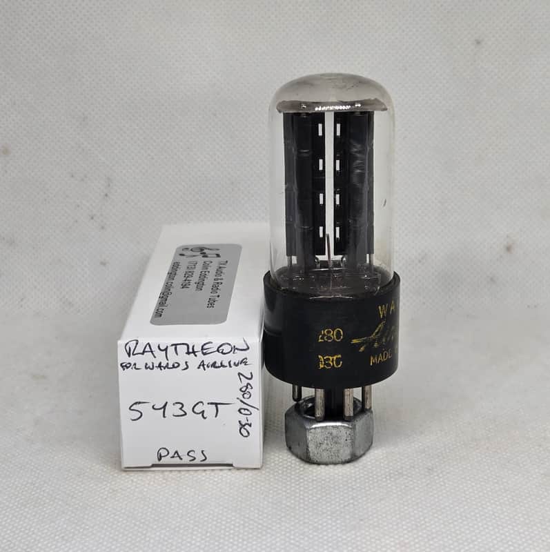 Raytheon 5Y3GT Black Plate Rectifier Single NOS 5Y3 image 1