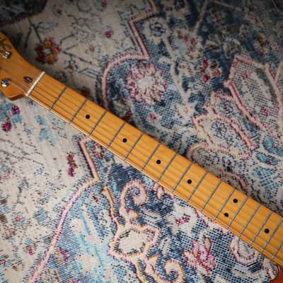 2024 Squier Classic Vibe 60s Thinline Telecaster Natural Gloss image 3