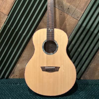 Washburn Bella Elegante S24S Solid Spruce Top Parlor Size Acoustic Guitar image 1