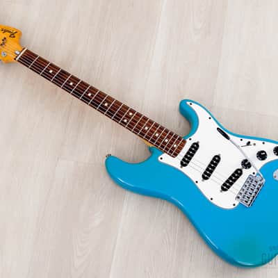1981 Fender International Color Series Stratocaster Maui Blue, 100% Original w/ Case, Hangtag image 12