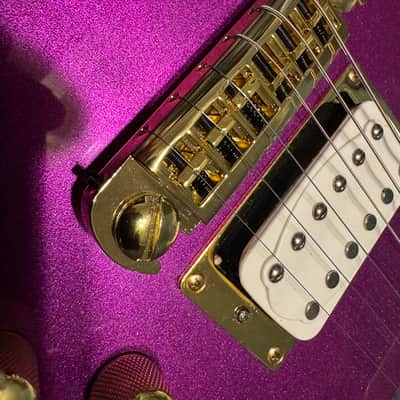 Halloween Special — Prince Cloud Replica Guitar 2020’s - Candy Purple w/ Prince Costume image 6