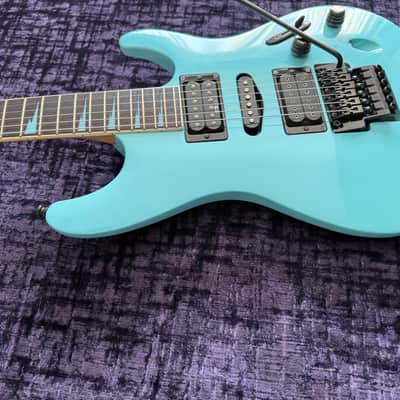 Ibanez FGM100-SB Frank Gambale Signature 1992 - Sky Blue image 7
