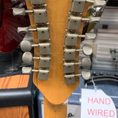 Mosrite 12 string venture model the blue Phoenix 60s Blue image 12