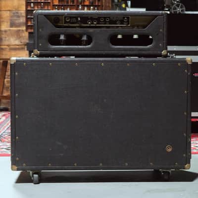 1965 Fender Bandmaster AB763 Piggyback Head and Cab Set *Fully Serviced* w/ TAD Capacitors, JBL D131 Speaker, Original Parts Included image 6