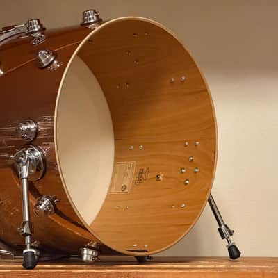 2025 DW Collector's Rose Copper 14x22 Cherry HVLT Bass Drum image 8