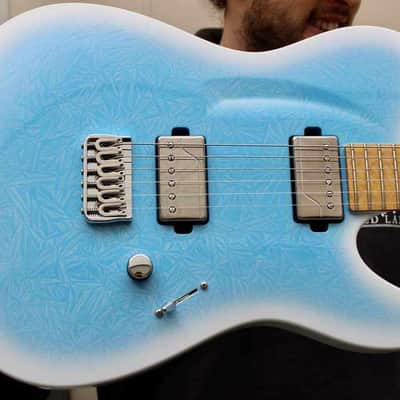 Aristides T/0 2021 - Light Blue Crystalized w/ White Burst Gloss image 6