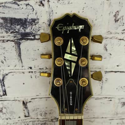1996 Epiphone Les Paul Custom Electric Guitar Made in Korea image 4