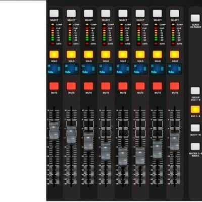 Behringer X32 Mixer Digitale 32 Preamplificatori Midas 2 Aes50 Supermac Klark Teknik 40 In 25 Bus image 24