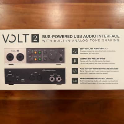 Universal Audio Volt 2 USB-C Audio Interface – 2-In/2-Out w/ Box & Cable image 8