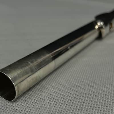 Yamaha YFL-371 Intermediate Flute - Solid Silver Headjoint, Open Hole, Off-set G, B Footjoint w/ Case image 12