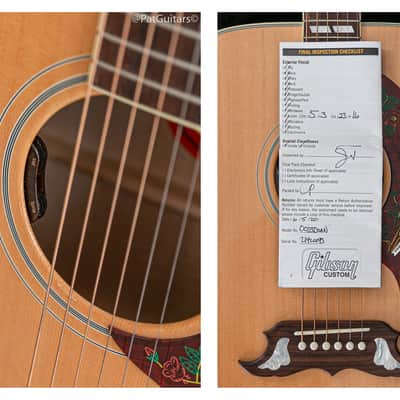 2020 Gibson Dove Original in Antique Natural Acoustic Guitar image 6
