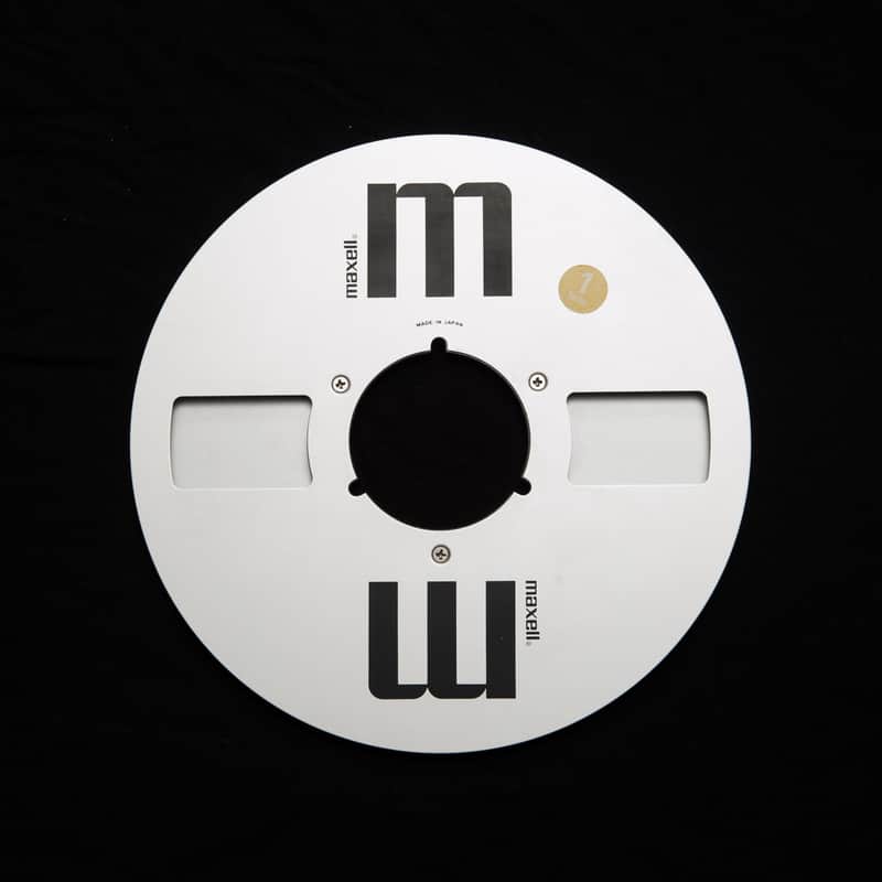 Maxell 10.5" metal aluminum reel to reel take up reel image 1