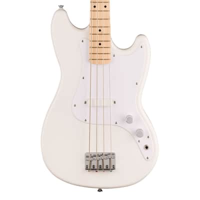 Squier Sonic Bronco Bass - Arctic White w/ Maple Fingerboard image 3