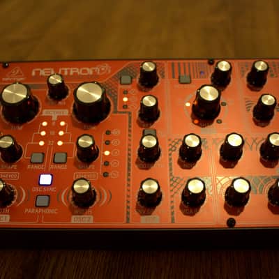 Behringer Neutron Paraphonic Analog and Semi-Modular Synthesizer 2018 - Present - Red image 7