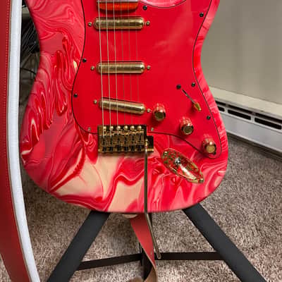 Various parts Strat style 2026 - Red swirl image 2