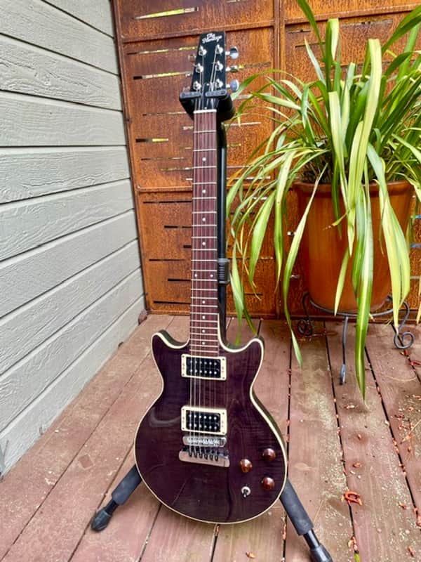 Heritage H 170 CM 2005 - Blackened Curly Maple Top image 1
