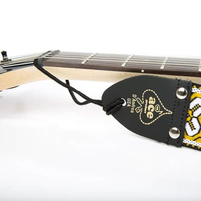 D’Andrea Ace Vintage Reissue Guitar Strap – Greenwich – Replica of Guitar Strap Used by Bob Dylan, Featured on Greatest Hits Album Cover image 6