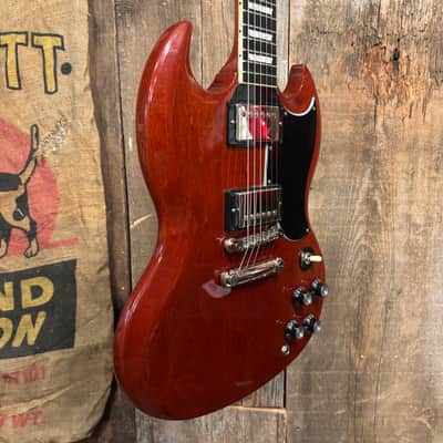 Gibson SG Standard '61 with Stoptail 2021 - Vintage Cherry image 3