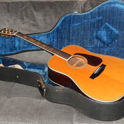 MADE IN 1978 MORRIS TF60 - ABSOLUTELY TERRIFIC MARTIN D45 STYLE ACOUSTIC GUITAR image 1