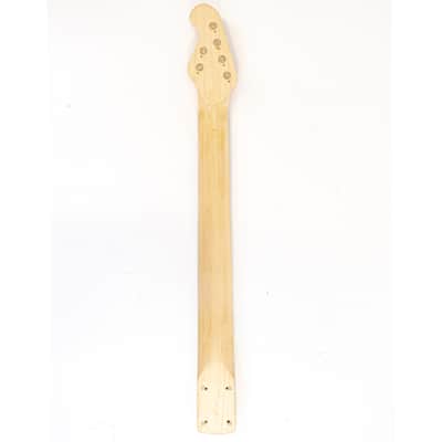 USA Custom Guitars Quartersawn Maple Neck w/ Dark Rosewood FB, Compound Radius, 4+2 Doweled Tuner Holes image 10