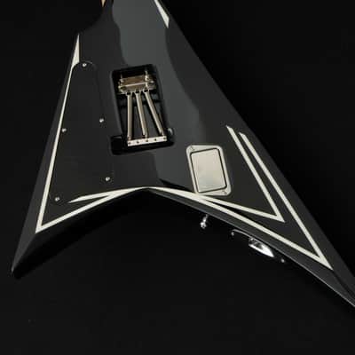 ESP EDWARDS E-ALEXI SAWTOOTH w/ESP GB-30V -Black with White Pin Stripe- #ED8982253 2025 [Made in Japan][Children of Bodom Alexi Laiho] image 6