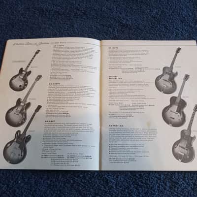 Vintage 1962 Gibson Full-Line Catalog! Rare, Original Case Candy, Paperwork! image 5
