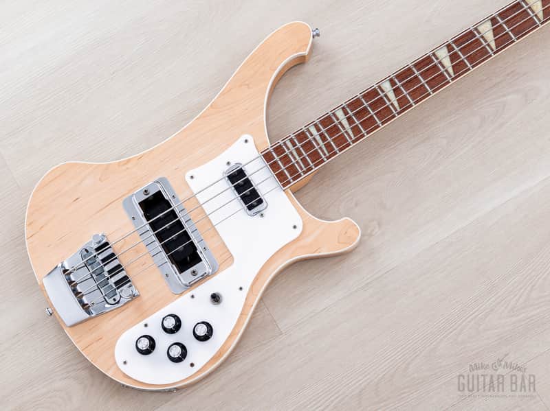2002 Rickenbacker 4003 Neck Through Bass Mapleglo w/ Case, Paperwork image 1