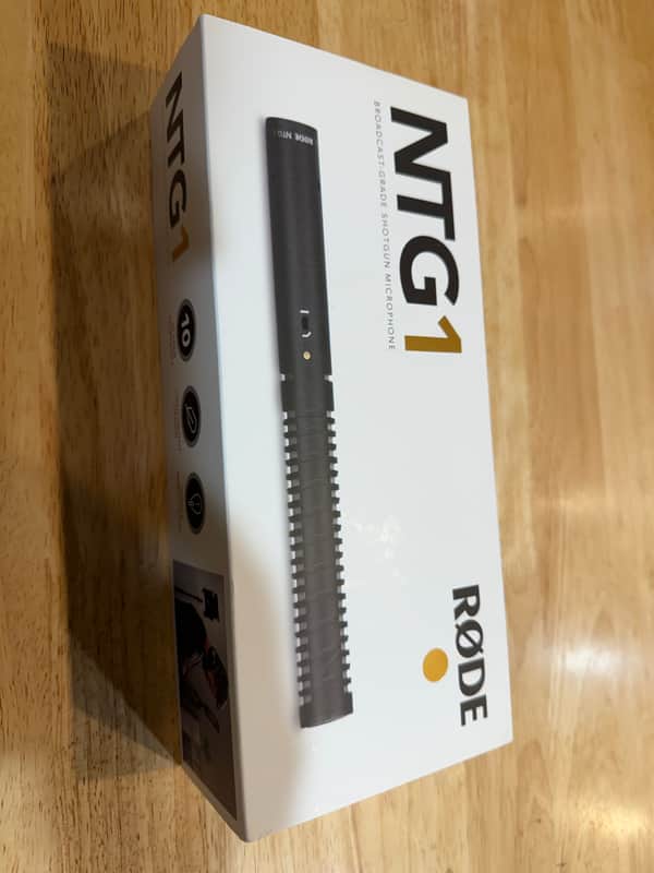 RODE NTG1 Shotgun Microphone 2007 - Present - Black image 1