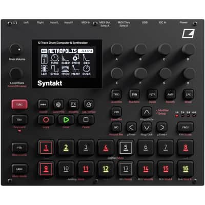 Elektron Syntakt 12 Track Drum Computer and Synthesizer