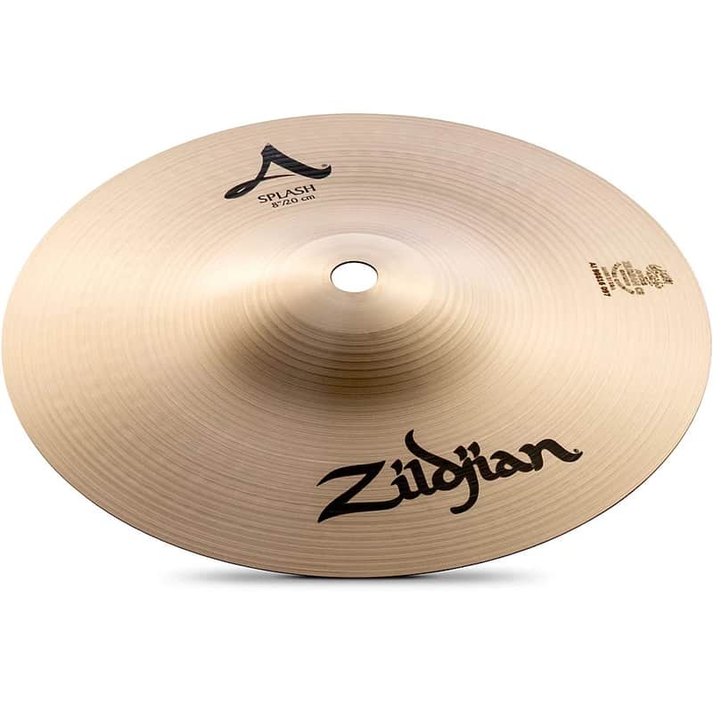 Zildjian 8" A Series Splash Cymbal - Traditional Finish - In Stock image 1