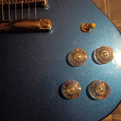Epiphone SG Muse 2020 Radio Blue Metallic HH Double Cut image 2