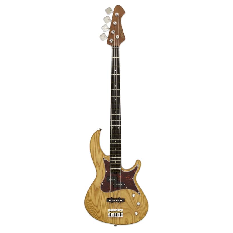 Aria Pro II 313-MK2 Detroit Electric Bass Guitar-4-String Natural *USA Small Business* image 1