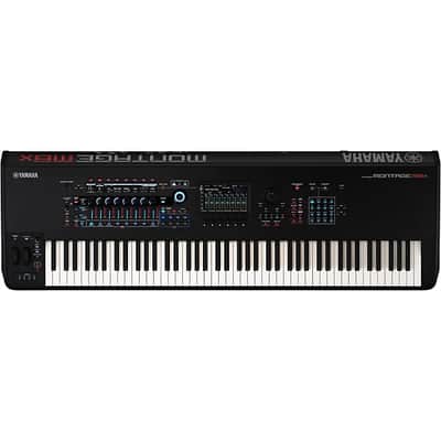 YAMAHA Yamaha MONTAGE M8x 88-Key Synthesizer With Polyphonic Aftertouch 2025 - BLACK