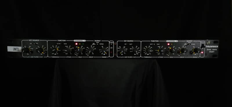 Drawmer DS201 Dual Gate 1984 - Present - Black image 1