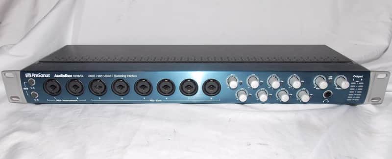 PreSonus Audiobox 1818VSL USB 2.0 Audio Interface 2010s - Blue image 1