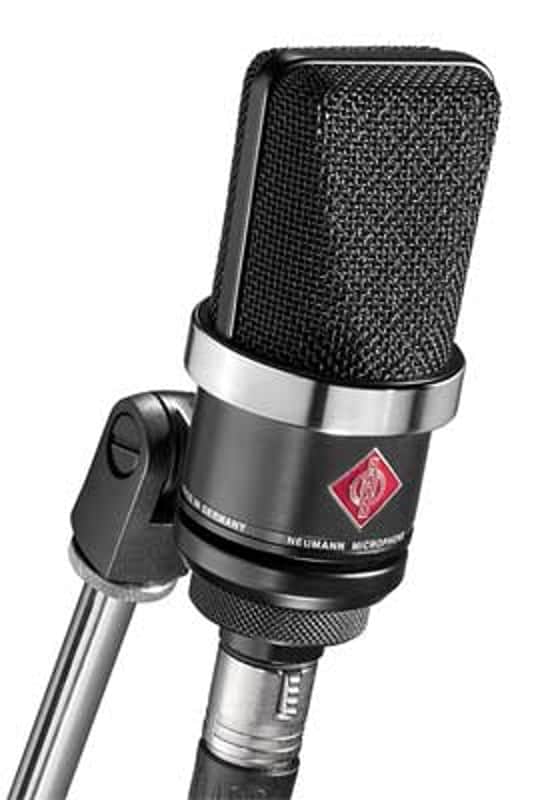 Neumann TLM 102MT Cardioid Mic W/Stand Mt Black image 1
