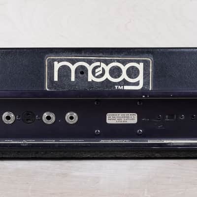 Moog MicroMoog 1975 Black Vintage 32-Key Monophonic Analog Synthesizer image 10